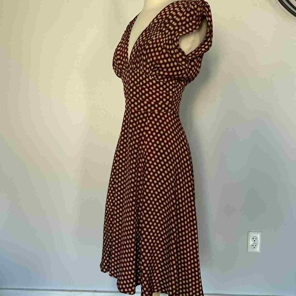 Elegant Polka Dot Dress - Picture 4 of 6